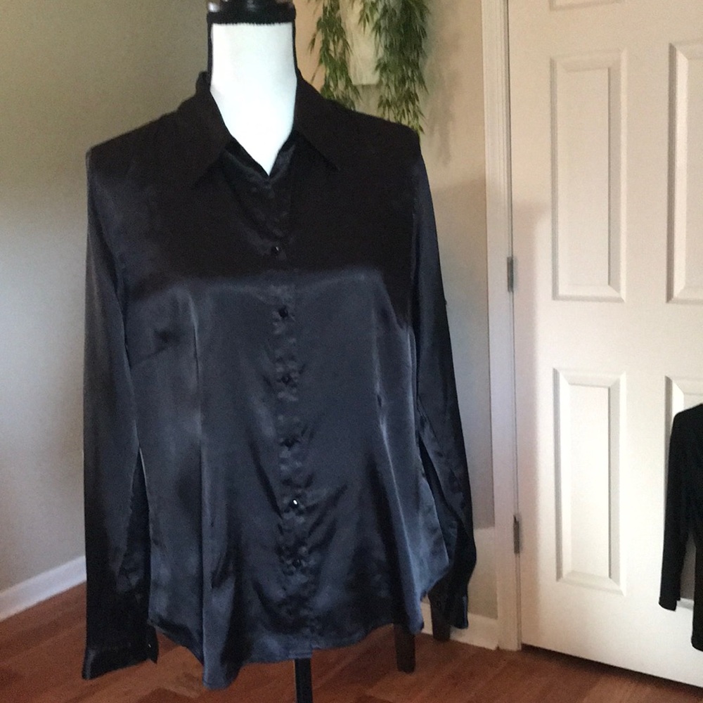 Coldwater Creek Satin Blouse